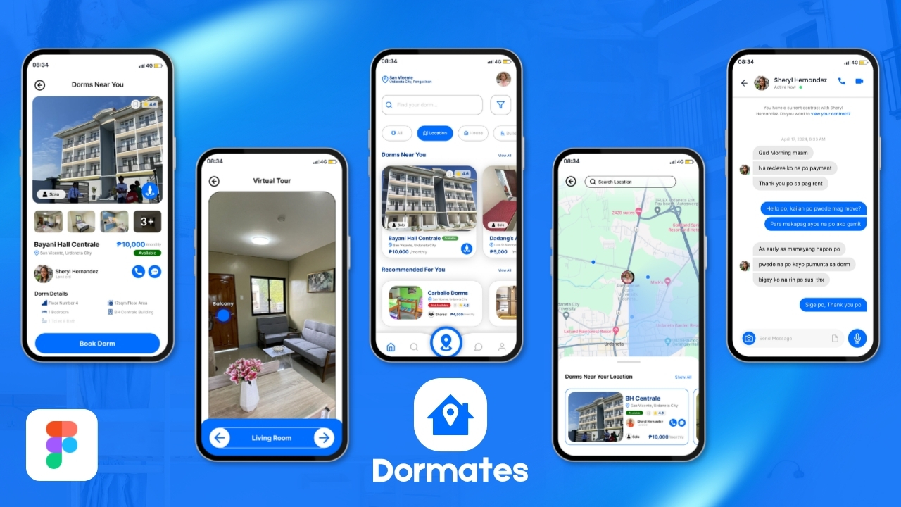 Dormates: Cross-Platform UI/UX Design for a Smart Apartment-Finder