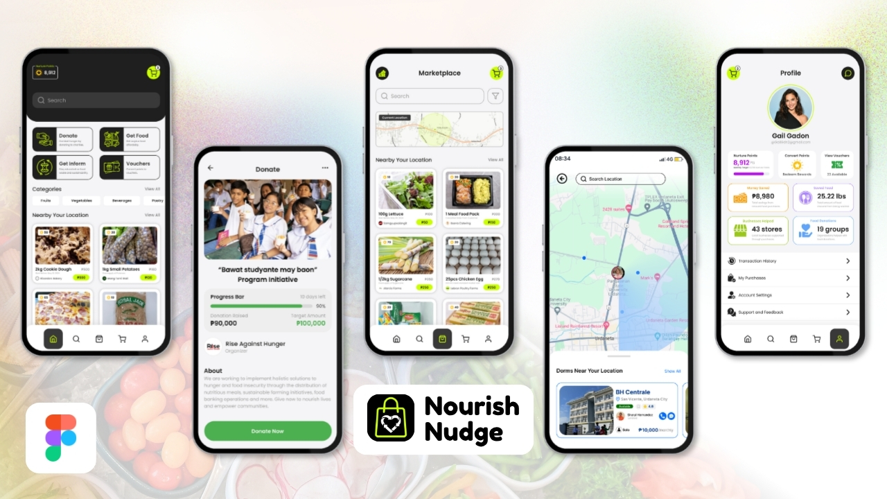 Nourish Nudge: Approachable UI/UX Design for a Zero-Waste Surplus Food Marketplace